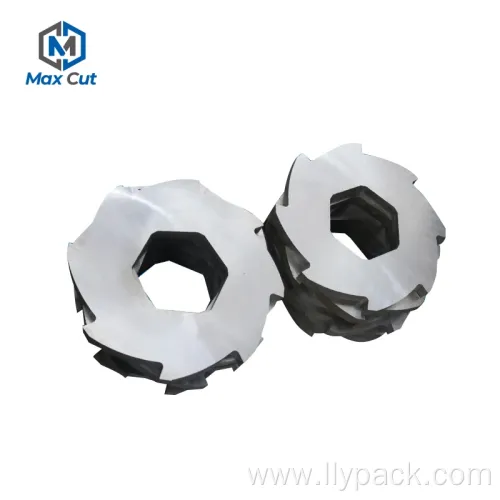 High wear-resistant recycled metal trash shredding blade